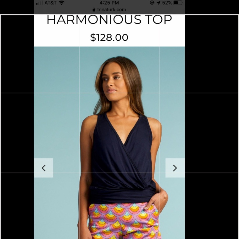 Trina Turk Harmonious Top NWOT